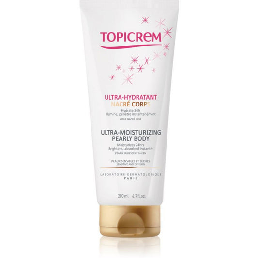 Topicrem, Ultra Hydratant, Shimmering, Body Milk, 200 ml