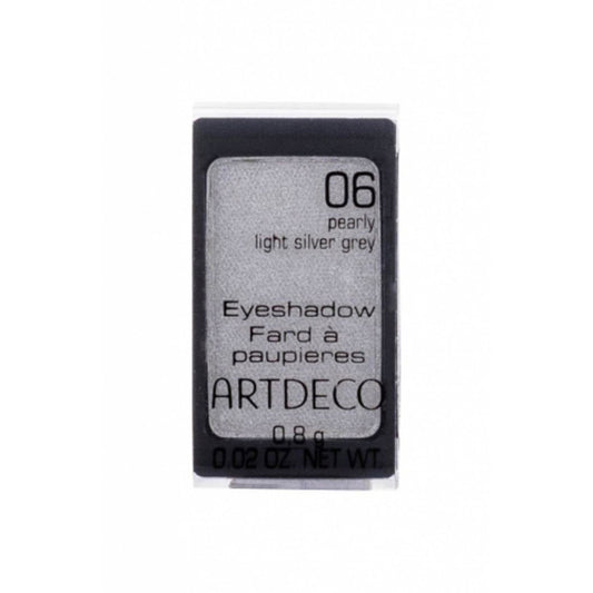 ArtDeco, ArtDeco, Eyeshadow Powder, 06, Pearly Light Silver Grey, 1 Shade, Refill, 0.8 g