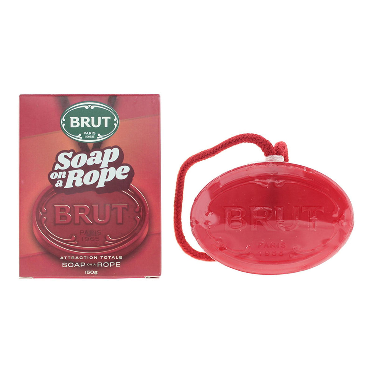 Brut, Attraction Totale, Cleansing, Soap Bar, Body, 150 g