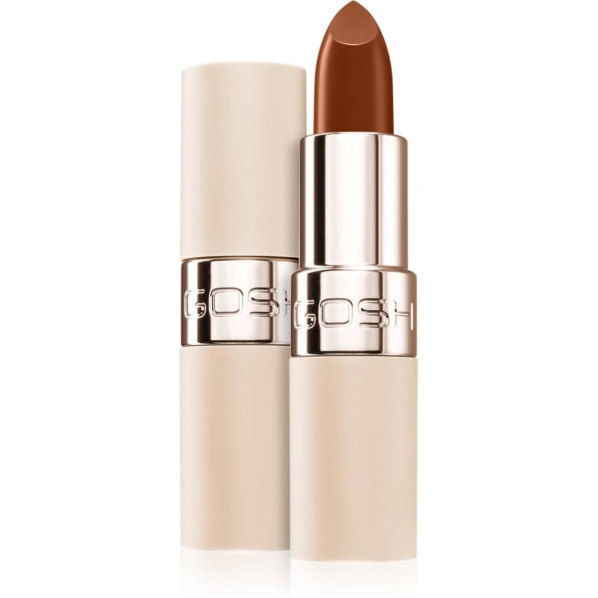 Gosh, Luxury Nude Lips, Vegan, Cream Lipstick, 005, Bare, 3.5 g