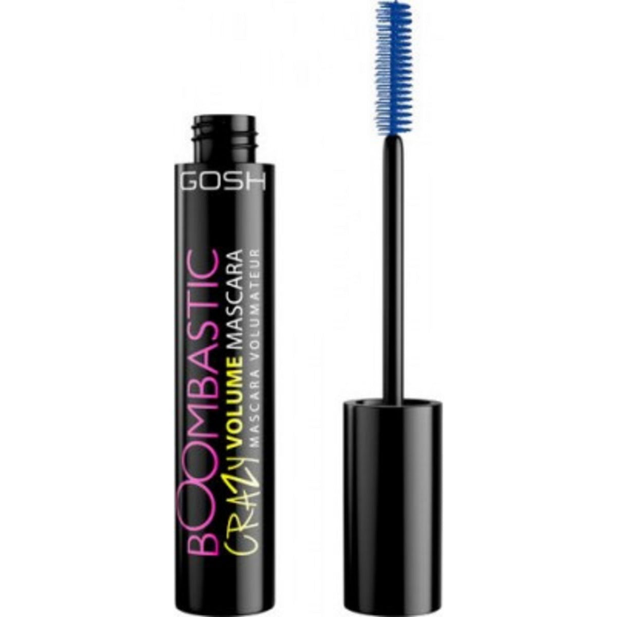 Gosh, Boombastic Crazy, Volume, Mascara, 002, Crazy Blue, 13 ml