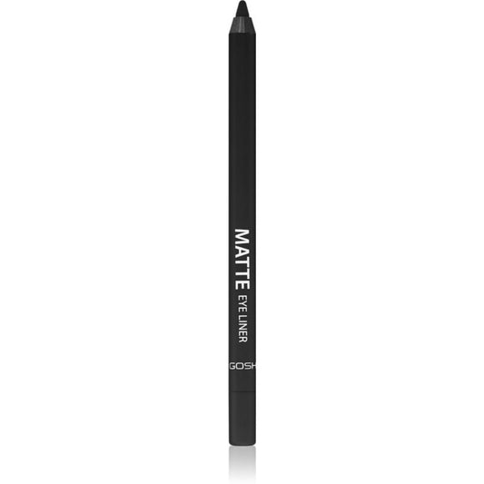 Gosh, Eyeliner Pencil, Pure vegan, Eyeliner, Matte, Liquid Eyeliner, 002, Matt Black, 1.2 g