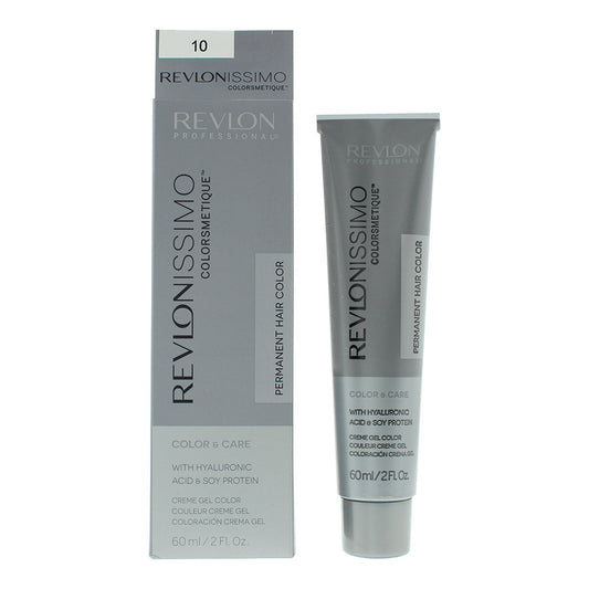Revlon, Colorsmetique, Permanent Hair Dye, 10 10 Lightest Blonde, 60 ml