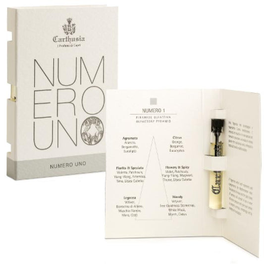 Carthusia Numero Uno 2 ml 0,06 oz campione ufficiale di profumo