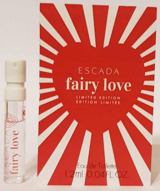 Escada Fairy Love limited edition 1.2ml 0.04 fl. oz. official perfume samples