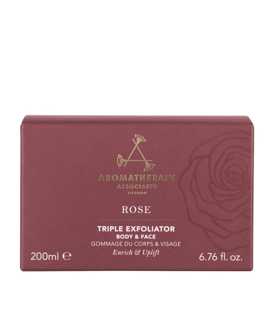 Aromatherapy Associates, Rose, Natural Essential Oils, Exfoliating Scrub, 200 ml