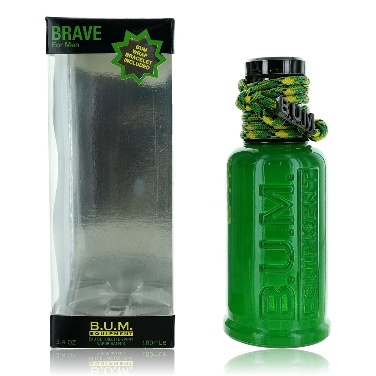 BUM Equipment, Brave Wrap Bracelet, Eau De Toilette, For Men, 100 ml
