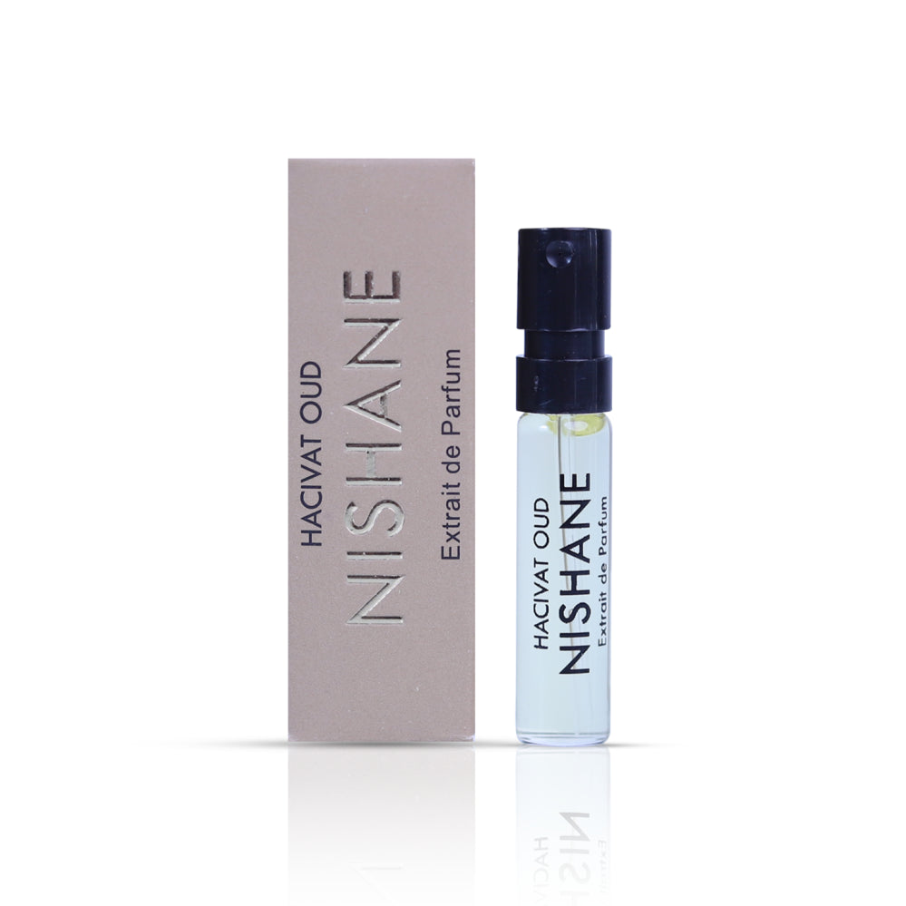 image of Nishane Hacivat Oud 1.5 ML 0.05 fl. oz. official perfume sample