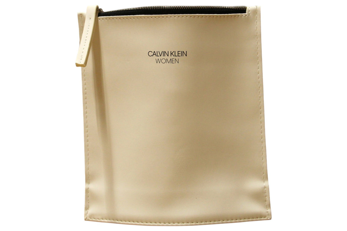 Calvin Klein, Calvin Klein, GWP Textile Pouch, White