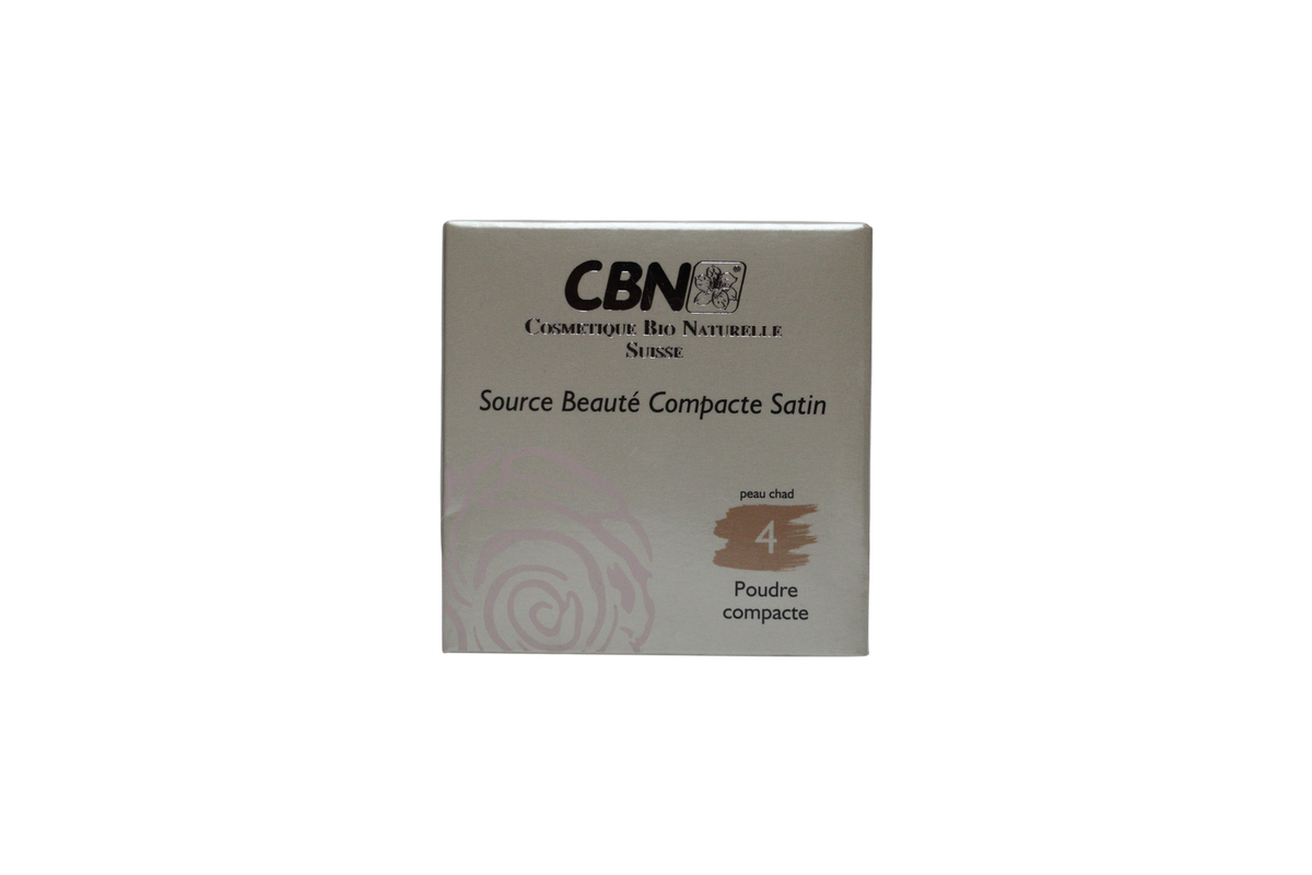 CBN, Source Beaute, Satin Finish, Compact Foundation, 4, 10 g