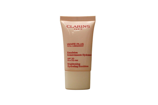 Clarins, White Plus Total Luminescent, Brightening, Day, Emulsion, For Face, 20 SPF, 15 ml