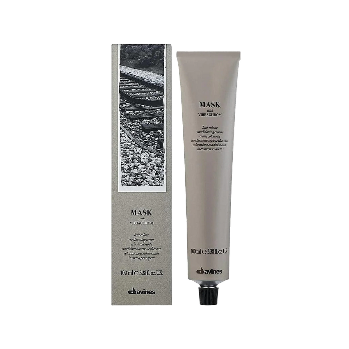 Davines, Mask With Vibrachrom, Permanent Hair Dye, 5.11 , 100 ml