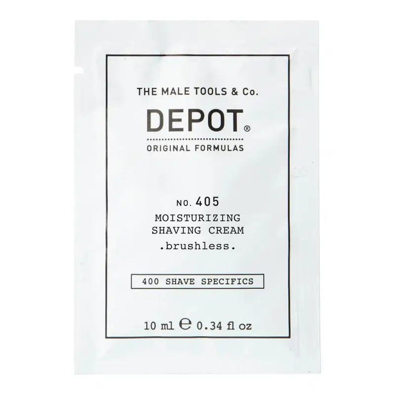 Depot, 400 Shave Specifics No. 405, Allantoin, Moisturizing, Shaving Cream, 10 ml