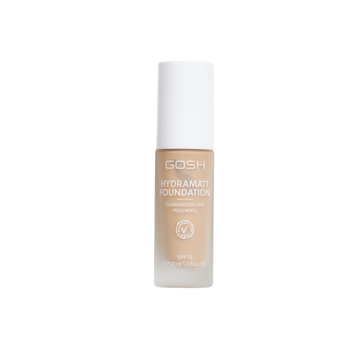 Gosh, Hydramatt, Matte, Liquid Foundation, 002N, Very Light, SPF15, 30 ml