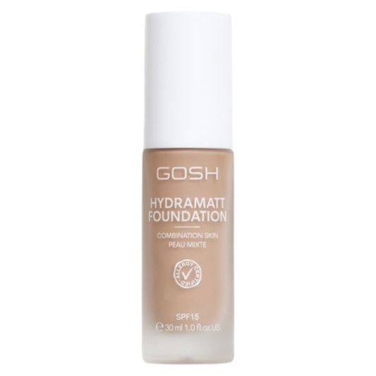 Gosh, Hydramatt, Matte, Liquid Foundation, 012N, Medium Dark, SPF15, 30 ml *Tester