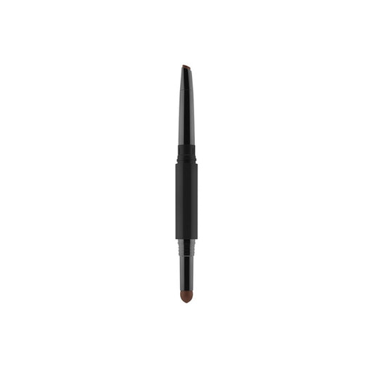 Gosh, Shape & Fill, Double, Eyebrow Cream Pencil, 001, Brown, 0.5 g