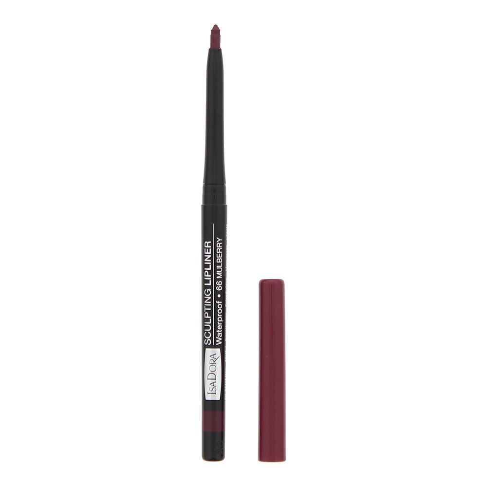 IsaDora, Sculpting, Waterproof, Lip Liner, 66, Mulberry, 0.3 g