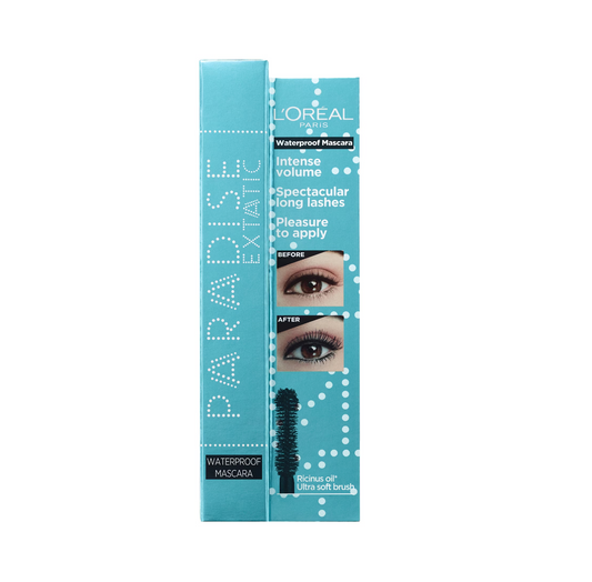 L'Oreal Paris, Paradise Extatic, Waterproof, Volumizing, Mascara, Black, 6.4 ml