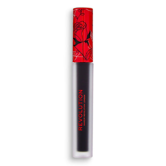 Makeup Revolution, Creme, Liquid Lipstick, Nightmare, 2.2 g