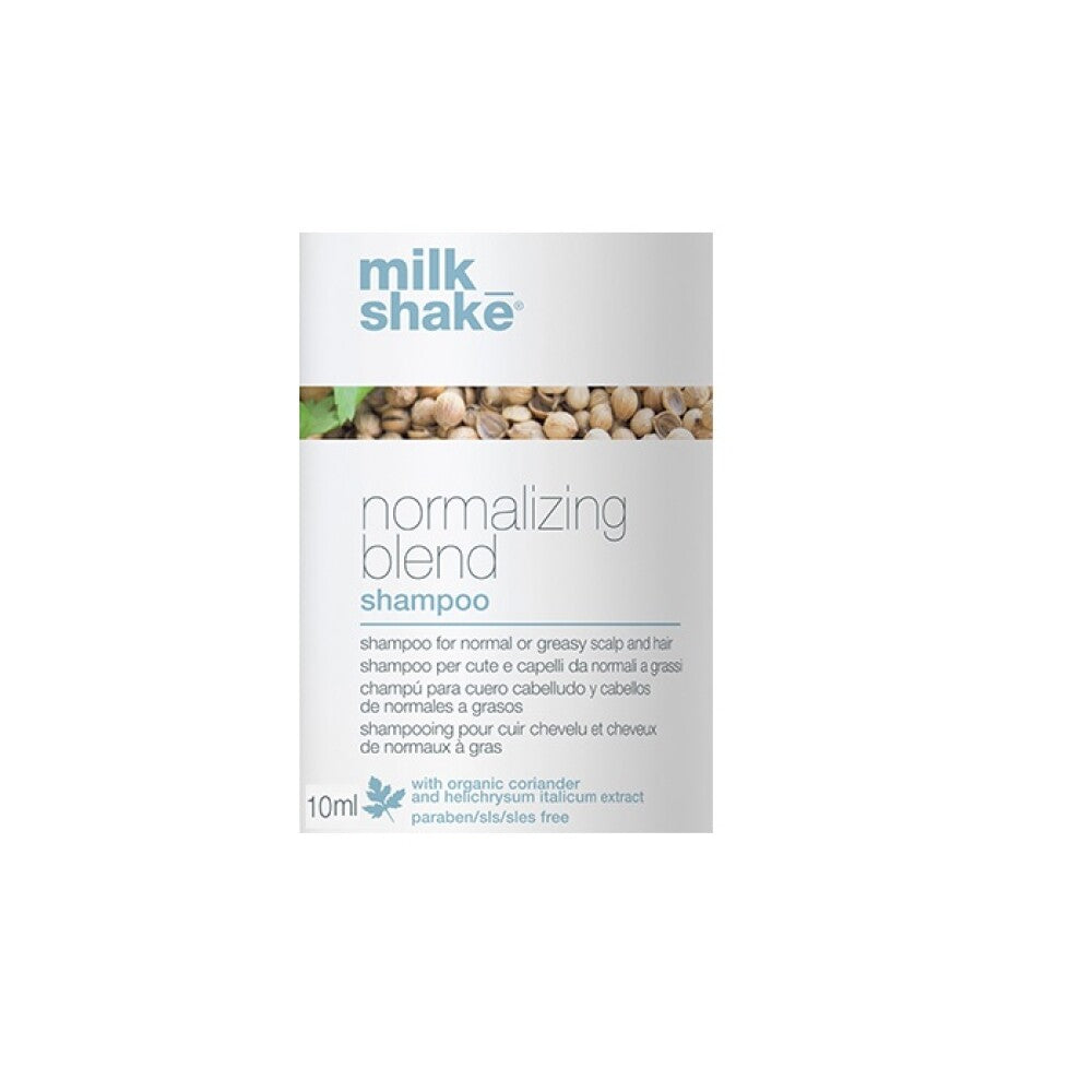 Milk Shake, Normalizing Blend, SLS/SLES-Free, Hair Shampoo, For Cleansing, 10 ml