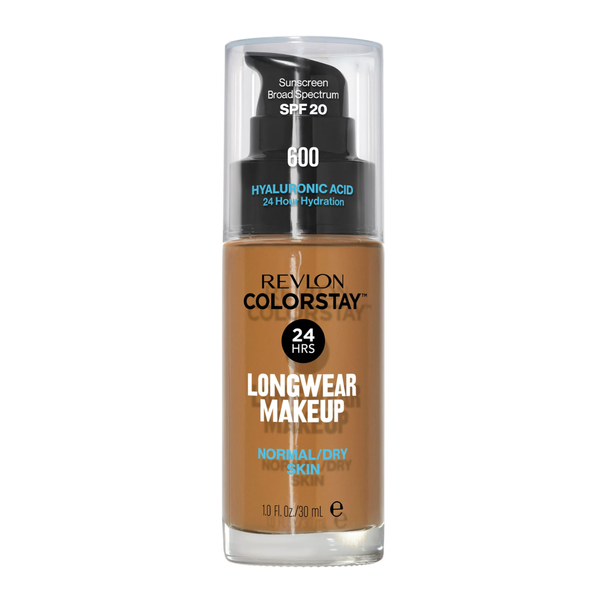 Revlon, Color Stay, Liquid Foundation, 600, Cinnamon, SPF 20, 30 ml