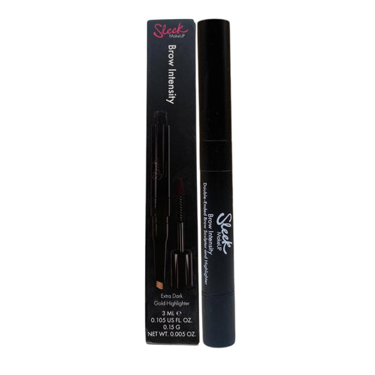 Sleek MakeUP, Brow Intensity, Mascara & Highlighter 2-In-1, 218, Extra Dark, 3 ml