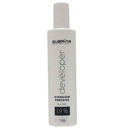 Subrina Professional, Hydrogen Peroxide, Developer, Hair Oxidant Lotion, 1.9%, 6.3 vol, 120