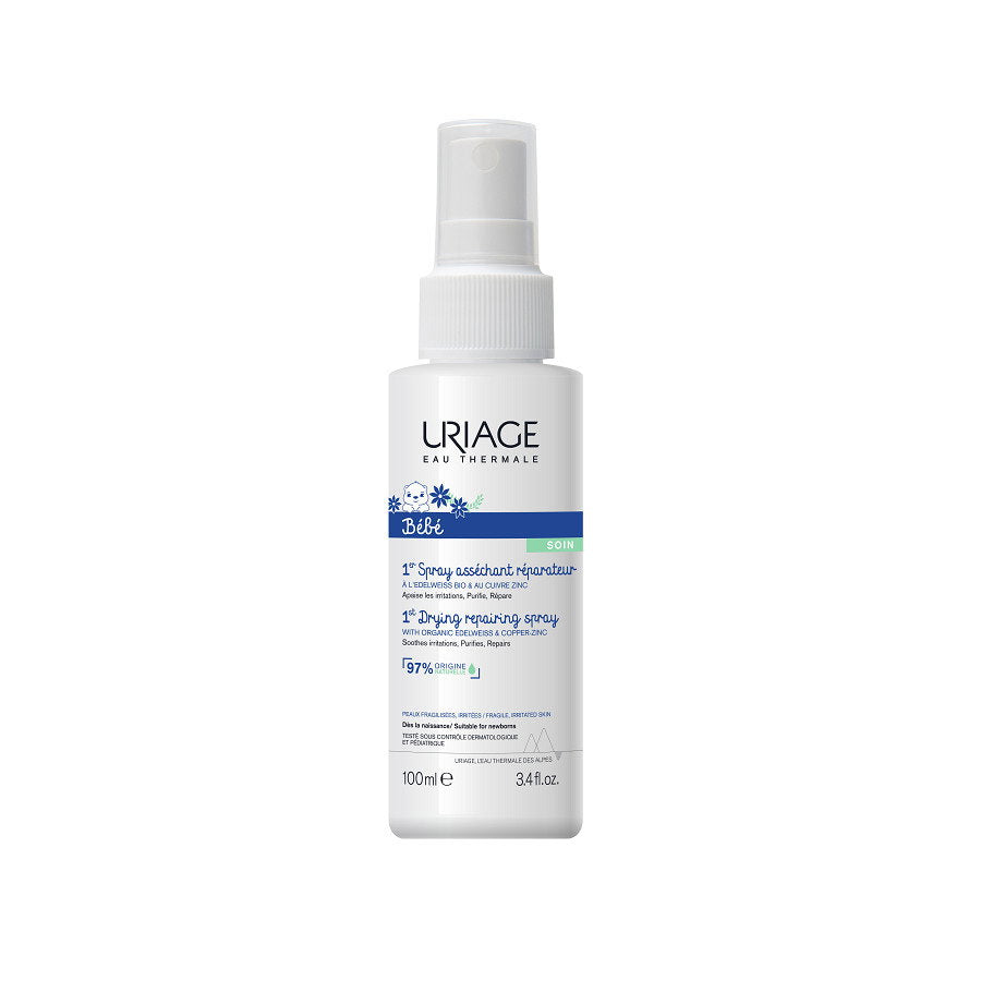 Uriage, 1er Bebe, +Zn, Anti-Irritation, Spray, 100 ml