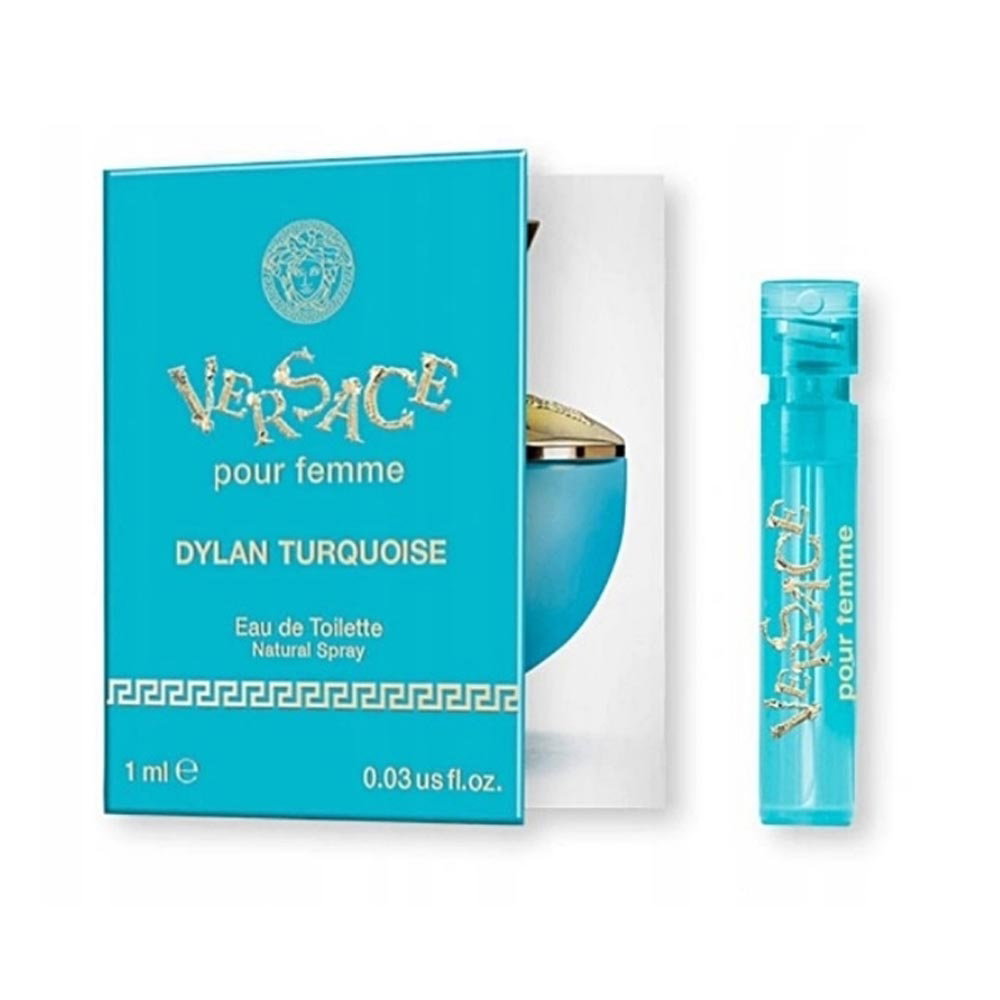 Versace, Dylan Turquoise, Eau De Toilette, For Women, 1 ml *Sample